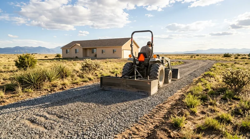 Gravel Driveway Installation & Grading Pueblo