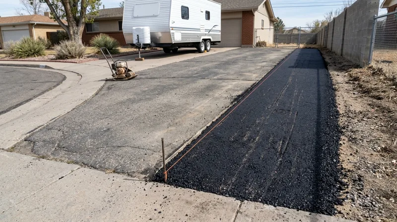 Driveway Extensions, Widening & Aprons Pueblo